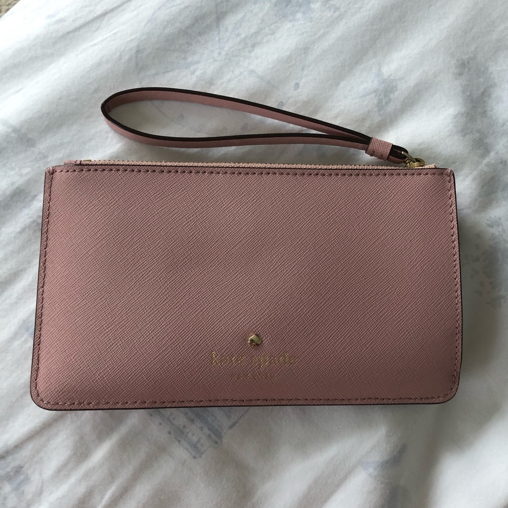 Dusty Rose Kate Spade Wristlet/Wallet